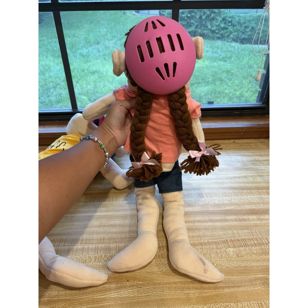 SML Jeffy & Feebee Hand Puppet Plush Doll Lot - Picture 9 of 14